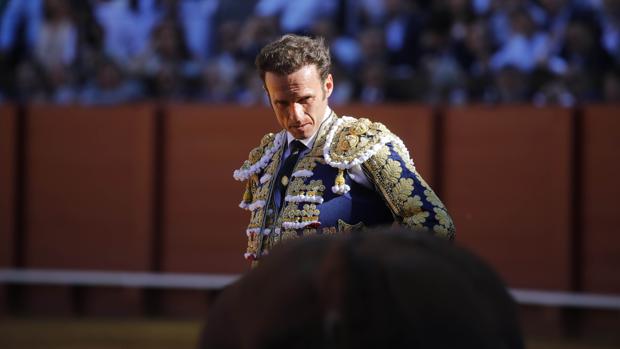 Antonio Ferrera, en la Maestranza