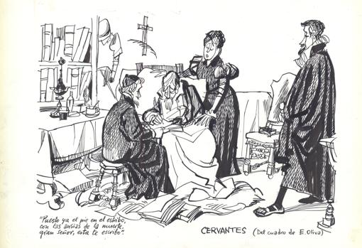 Ilustración de «Historia de Madrid», de Antonio Mingote