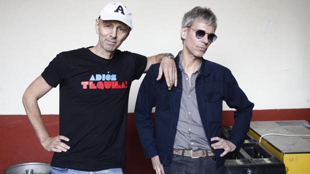 Alejo Stivel y Ariel Rot, del grupo Tequila