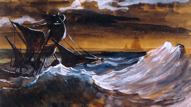 Ilustración de «Navegantes. Diarios y cuadernos de bitácora»