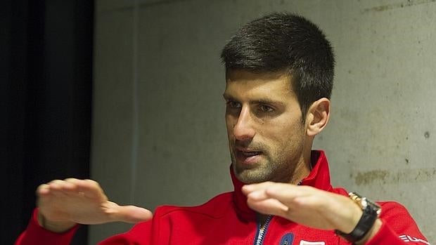 Djokovic, durante la entrevista con ABC