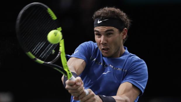 Nadal, en el Masters 1.000 de París-Bercy