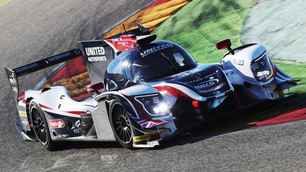 Una imagen del coche que pilotará Alonso en Daytona