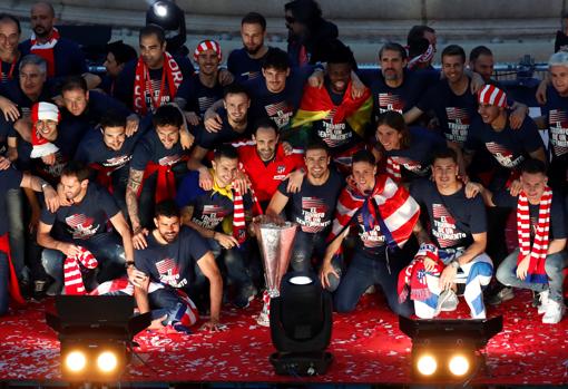 Foto de familia con la Europa League