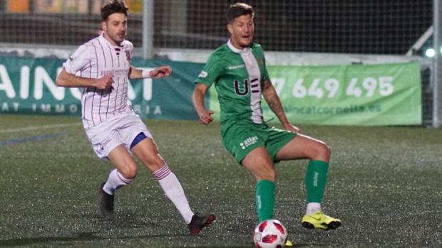 Partido de la Copa Federación entre el Cornellá y el Pontevedra