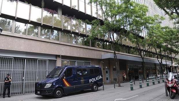 Edificio de la agencia Tributaria de Barcelona