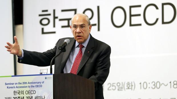 El secretario general de la Organización para la Cooperación y Desarrollo Económico (OCDE), Ángel Gurría