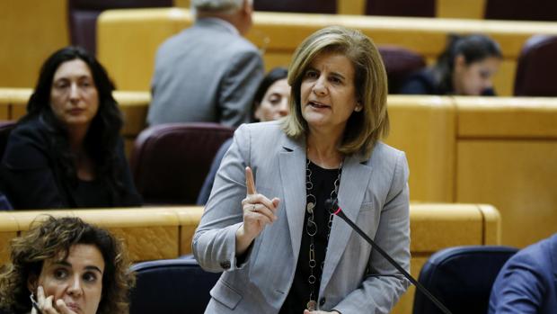 La ministra de Empleo, Fátima Báñez