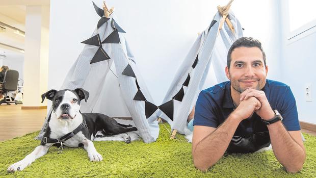 El sevillano David Troya, fundador de Glamping Hub