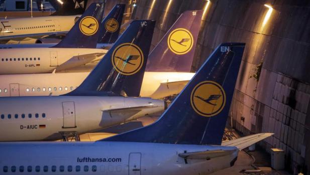 Aviones de Lufthansa