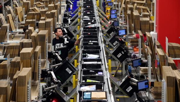 Centro de Amazon en El Prat de Llobregat