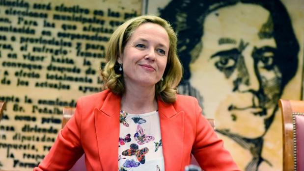 La ministra de Economía, Nadia Calviño
