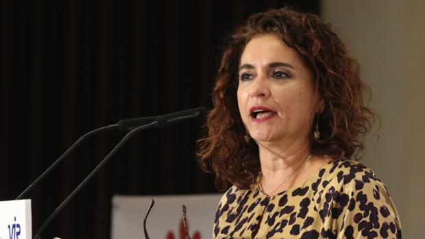 La ministra de Hacienda, María Jesús Montero