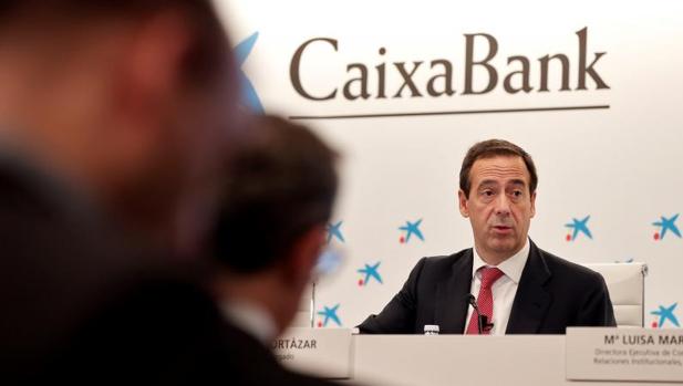 El consejero delegado de CaixaBank, Gonzalo Gortázar