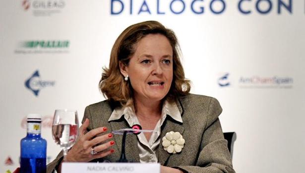 La ministra de Economía, Nadia Calviño