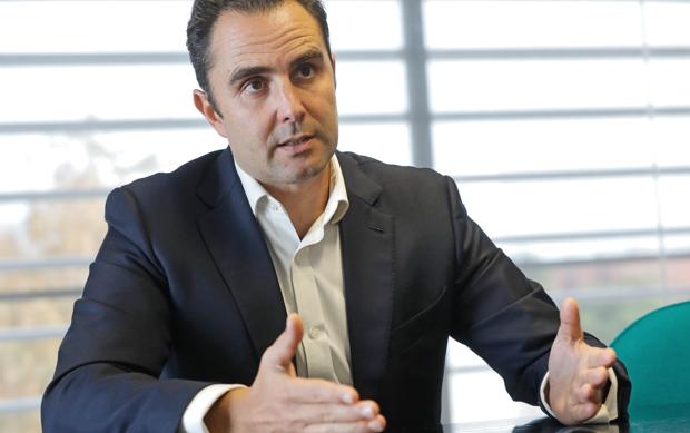 Hervé Falciani, durante la entrevista con ABC en la Universidad Politécnica de Valencia (UPV)