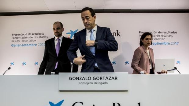 Presentación de resultados de Caixabank el pasado septiembre