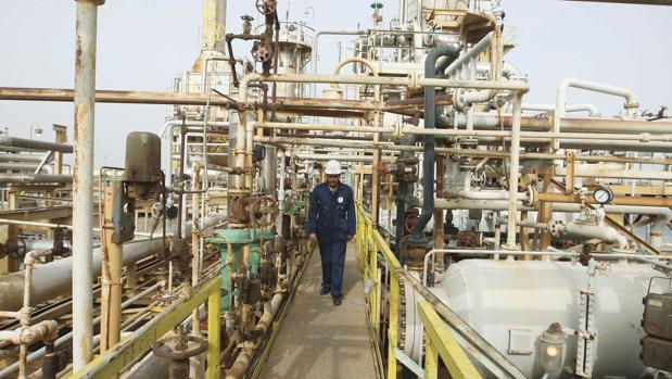 Refinería en Libia