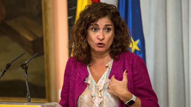 La ministra de Hacienda, María Jesús Montero