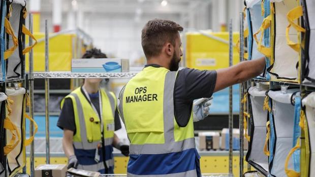 Centro logístico de Amazon