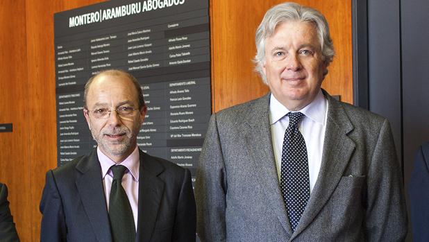 Enrique Montero Gómez y Armando Fernández Aramburu, socios directores del bufete Montero Aramburu Abogados
