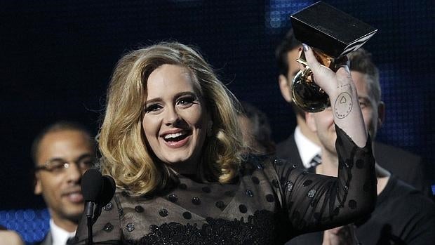 Adele en los premios Grammy