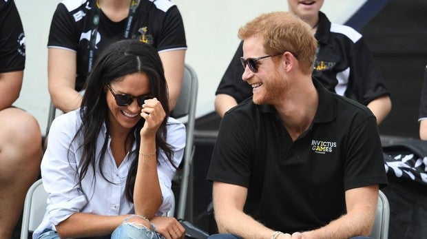 Meghan Markle y el Príncipe Harry en los Invictus Games