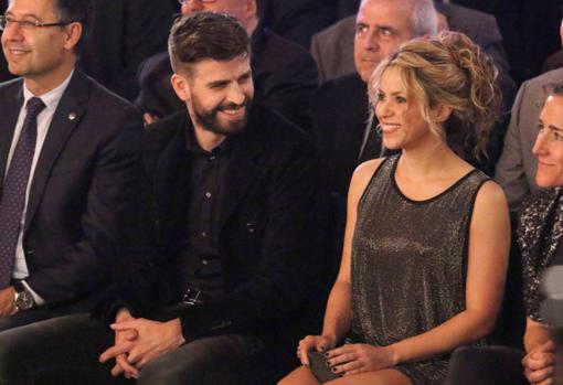 Shakira y Piqué, en 2015