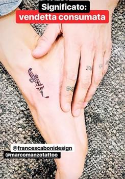 Tatuaje de Asia Argento
