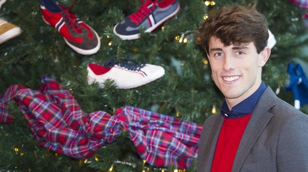 Álvaro Odriozola, esta semana, durante su entrevista con ABC en la central de la firma «El Ganso»