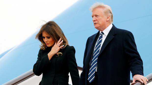 Donald y Melania Trump, en 2017