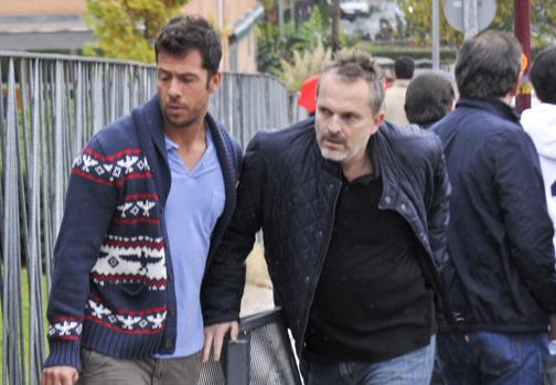 Bosé y su expareja, Nacho Palau