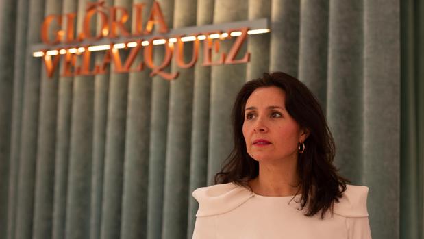 La diseñadora Gloria Velázquez