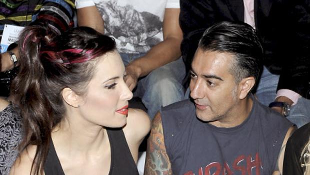 Pilar Rubio junto a José Molinero, «Molly»