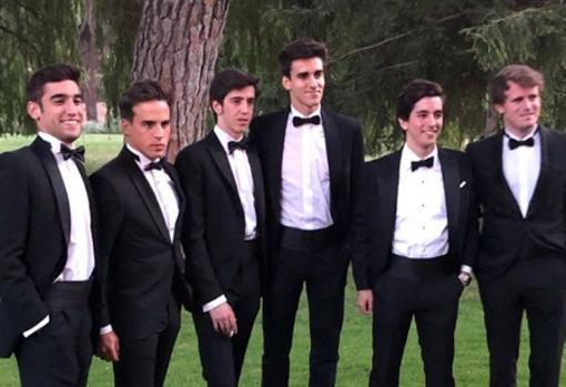 Los amigos de Victoria Federica.