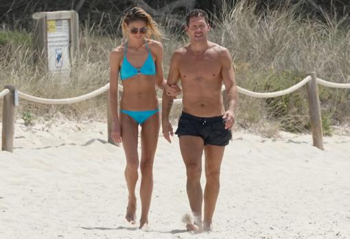 Carla Pereyra y Diego simeone