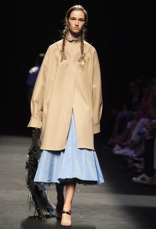 Desfile de Juan Vidal en la MBFW