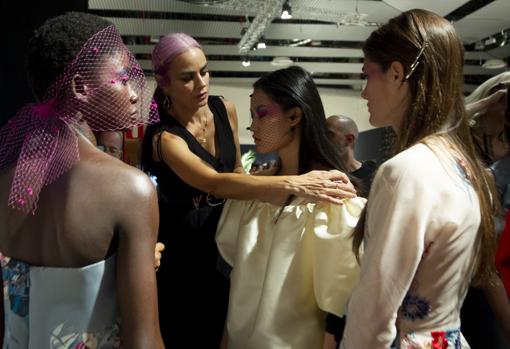 El backstage de The 2nd Skin Co.