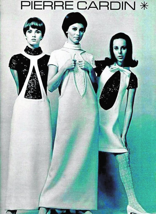 La colección «Space age» que creó Pierre Cardin