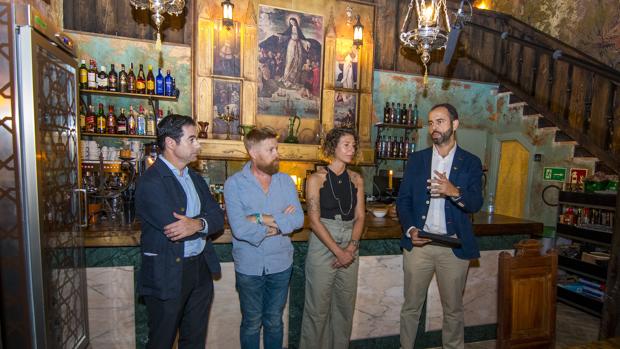 Antonio Luque, Daniel del Toro, Gigia Pellegrini e Ignacio Ochoa