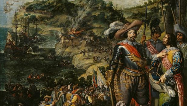 Recuperación de la Isla de San Cristóbal por Don Fadrique Álvarez de Toledo