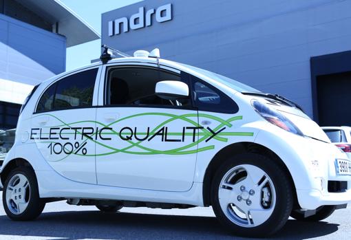 Mitsubishi I-Miev con tecnología de conducción autónoma