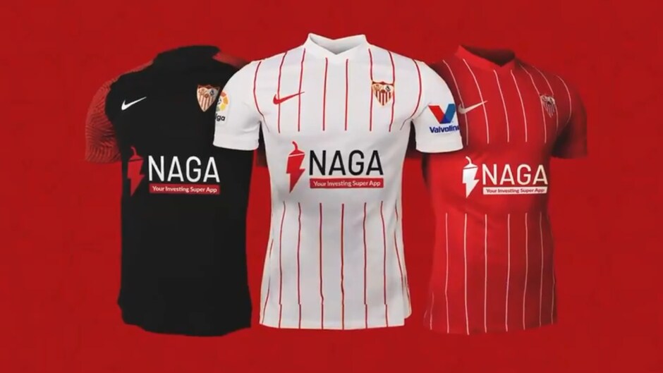 Naga, nuevo patrocinador del Sevilla FC