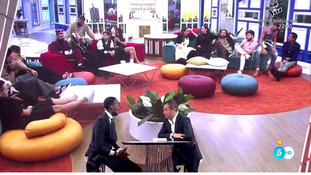 Javier Eneme en «Gran Hermano»