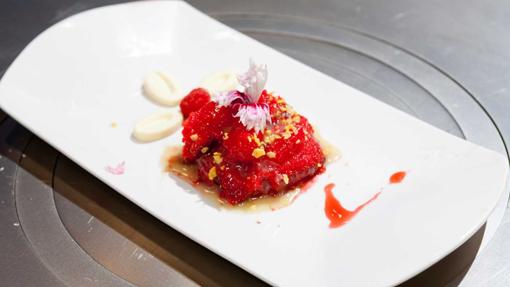 El plato se convirtió en una oda al azúcar, que se podía mastircar
