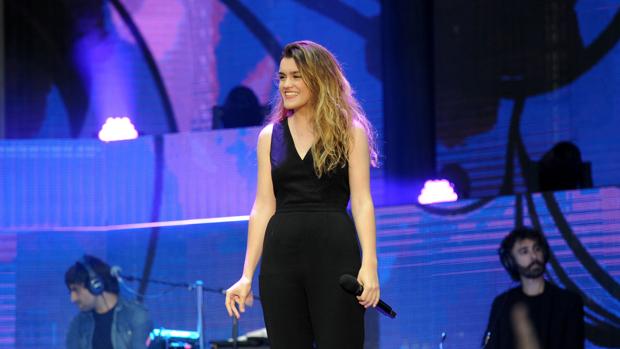 Amaia Romero, en un concierto reciente