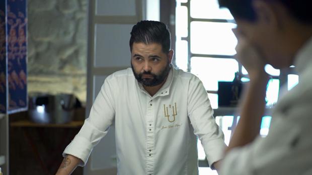 El chef Juanlu Fernández en «Fuera de cobertura»