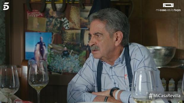 Miguel Ángel Revilla, este viernes en «Mi casa es la vuestra»