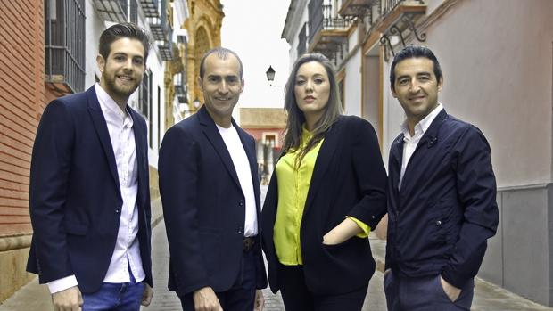 Andrés Barrios, Antonio Moreno, María Marín y Juan M.Jiménez, ofrecen un concierto en Utrera