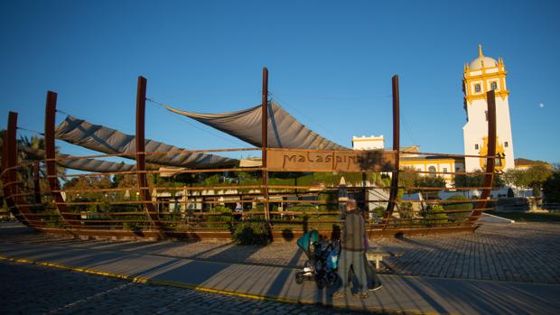 Fachada del restaurante Malaespina